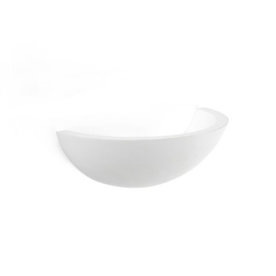 Aplica LED ambientala design minimalist COVE alb