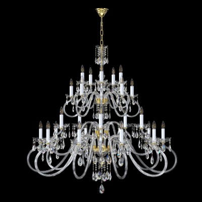 Candelabru cu 25 brate LUX design modern, Cristal Exclusive Miracle