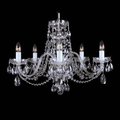 Candelabru cu 5 brate Cristal Bohemia 