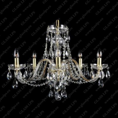 Candelabru cu 5 brate Cristal Bohemia 