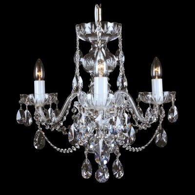 Candelabru cu 3 brate Cristal Bohemia 