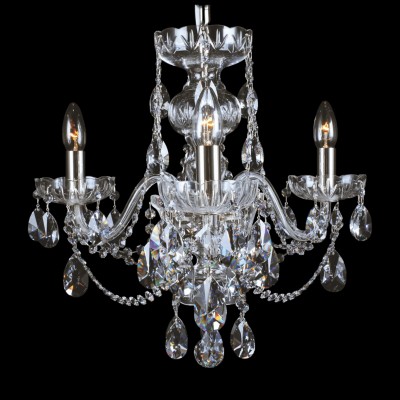 Candelabru cu 3 brate Cristal Bohemia 