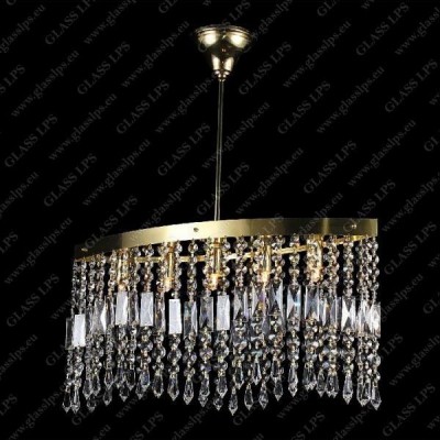 Lustra moderna cristal Bohemia, L-50cm