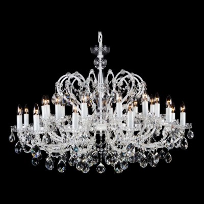 Candelabru Maria Theresa cu 24 brate, cristal Bohemia 