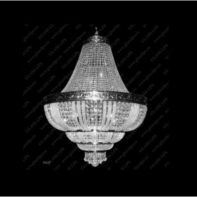 Lustra imperial cristal Bohemia, diametru 70cm