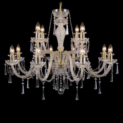 Lustra, Candelabru 12 brate cristal Bohemia