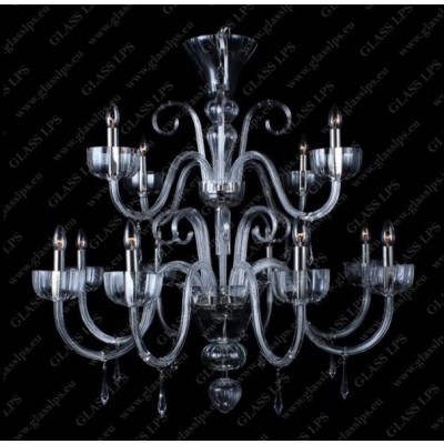 Lustra 12 brate cristal Bohemia, L11 901/12/3-H, F 2 floor