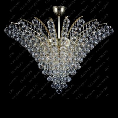 Plafoniera cristal Bohemia diametru 100cm, L17 555/18/4