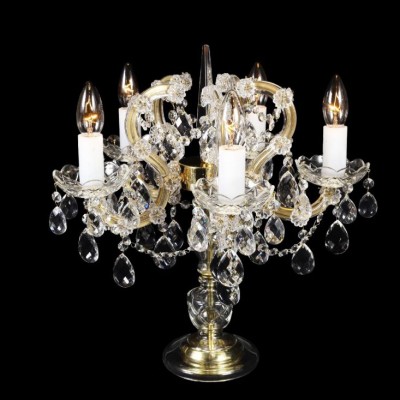 Lampa de masa Maria Theresa, cristal Bohemia