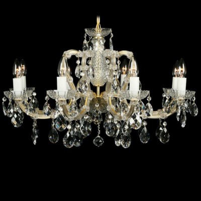 Lustra Maria Theresa cu 8 brate, cristal Bohemia, L14 002/08/1, F wide