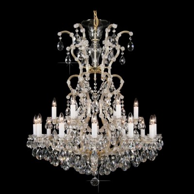 Candelabru 19 brate Maria Theresa cristal Bohemia L14 303/19/1