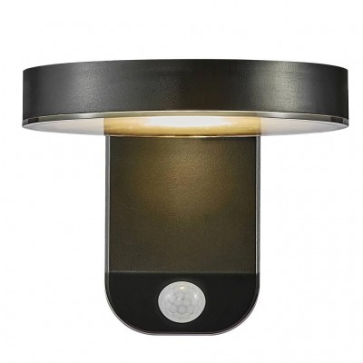 Aplica LED solara, cu senzor de miscare design modern, IP44 RICA ROUND 