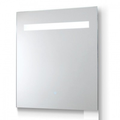 Oglinda baie cu iluminat LED dimabil, protectie IP44 Fame 60x65cm