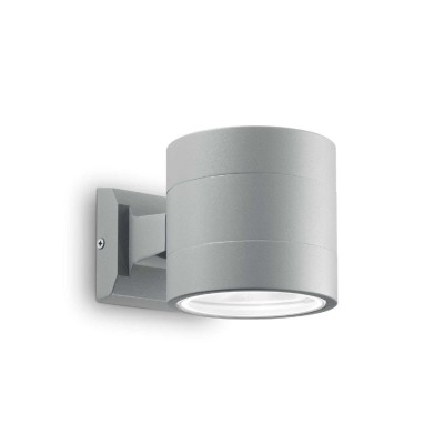 Aplica moderna iluminat exterior IP54 SNIF AP1 ROUND GRIGIO
