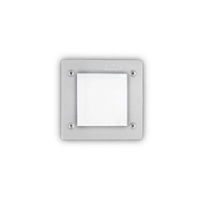 Spot LED incastrabil iluminat ambiental exterior IP66 LETI PT1 SQUARE BIANCO