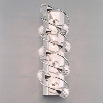 Aplica de perete cristal Swarovski Spectra design modern de lux GALAXY 4L crom