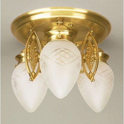 Plafoniera eleganta design LUX Budapest, bronz
