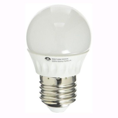 Bec LED GLOBE BULB, 3000K 4W E27