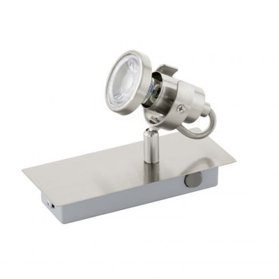 Aplica de perete GU10-LED, nickel, TUKON 3
