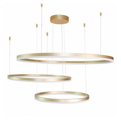 Lustra LED XXL suspendata design modern circular geometric Halo GO