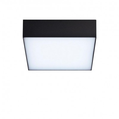 Plafoniera LED pentru exterior IP54 CASPER SQUARE 4000K BK