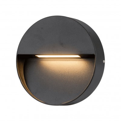 Aplica LED de exterior ambientala IP54 CASORIA ROUND gri
