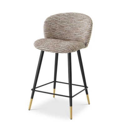 Scaun de bar design elegant LUX Counter Stool Volante, bej mademoiselle