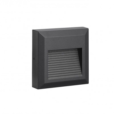 Spot LED de exterior ambiental IP54 AFI gri 3000K