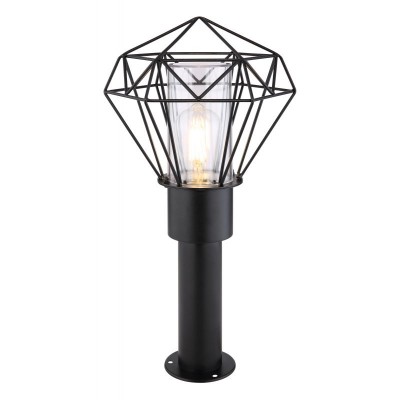 Stalp mic pentru iluminat exterior design modern, IP44 HORACE 