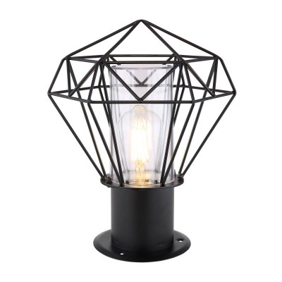 Stalp mic pentru iluminat exterior design modern, IP44 HORACE 