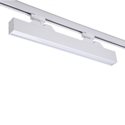 Spot LED directionabil pe sina LINNEA 57 TRACK 3Line CCT 24W alb