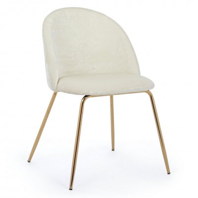 Set de 4 scaune design modern TANYA WHITE