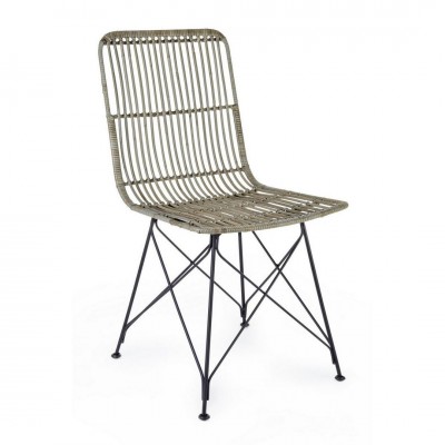 Set de 4 scaune design clasic LUCILA GREY