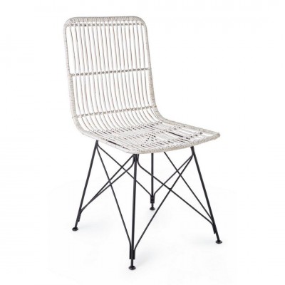 Set de 4 scaune design clasic LUCILA WHITE