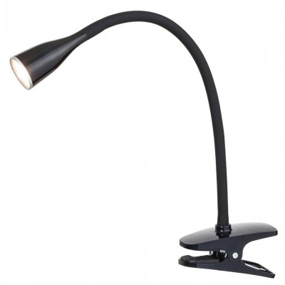 Veioza/Lampa LED cu clips/clema de birou Jeff neagra