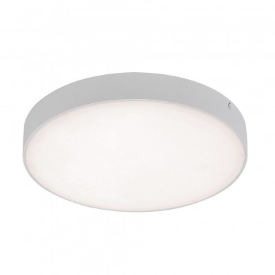 Plafoniera LED slim de exterior IP44 Tartu alb Ø30cm