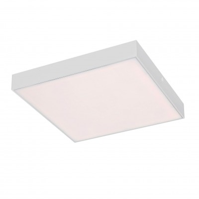 Plafoniera LED slim de exterior IP44 Tartu alb 30cm