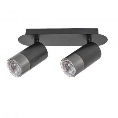 Plafoniera moderna minimalista cu 2 spoturi Zircon