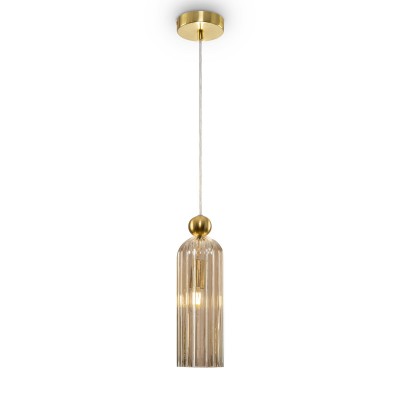Lustra, Pendul modern in stil retro Antic Cognac