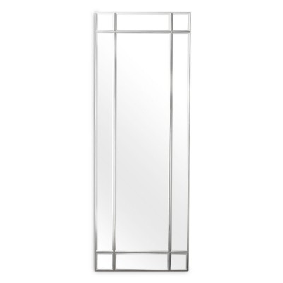 Oglinda decorativa LUX Beaumont Rectangular, nickel 78x215cm
