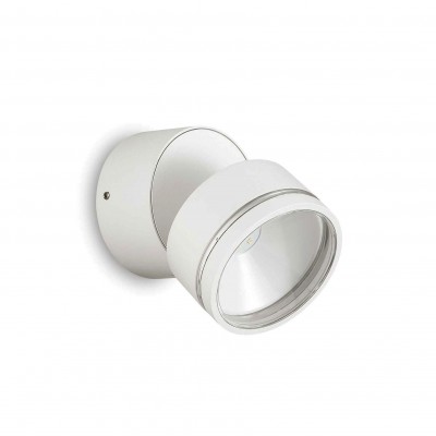 Aplica de perete exterior, IP54 OMEGA AP ROUND BIANCO 4000K