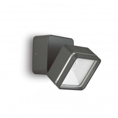 Aplica de perete exterior, IP54 OMEGA AP SQUARE ANTRACITE 4000K