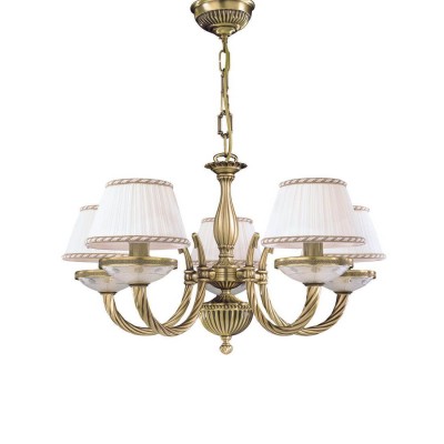 Candelabru din alama 5 brate design italian 4660