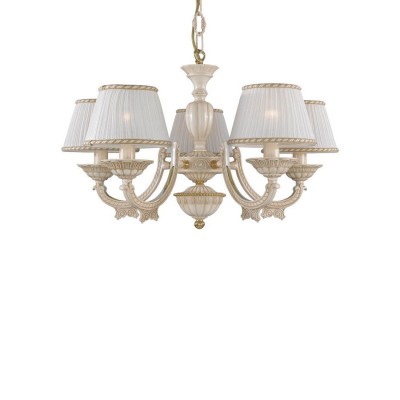 Candelabru cu 5 brate clasic design italian din alama 9660