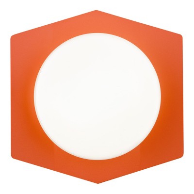 Aplica LED de perete/tavan design modern CELIA coral