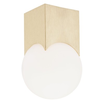 Plafoniera moderna minimalista AUSTIN auriu/alb