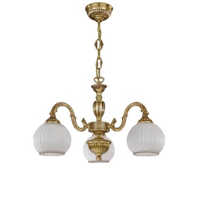 Candelabru din alama cu 3 brate design italian 9300