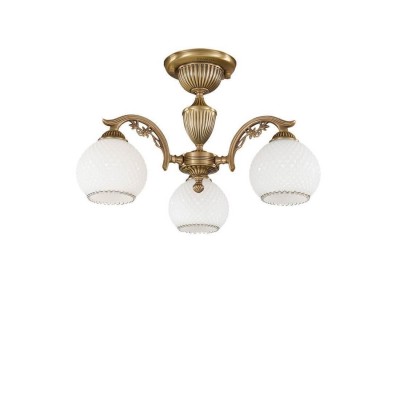 Lustra aplicata clasica din alama design italian 8600