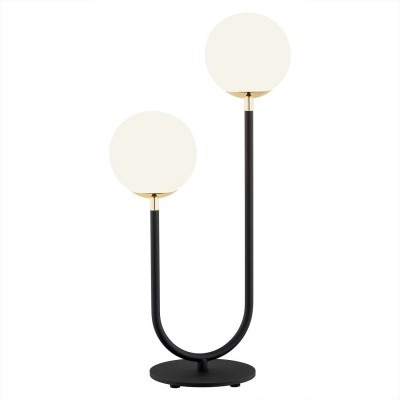 Veioza, lampa de masa design modern FERRONE negru