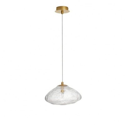 Pendul modern design decorativ KING auriu D-26cm